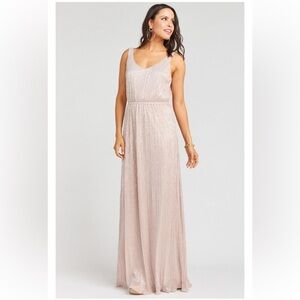 Show Me Your MuMu Kendal Maxi Dress in Magic Mauve Size Small